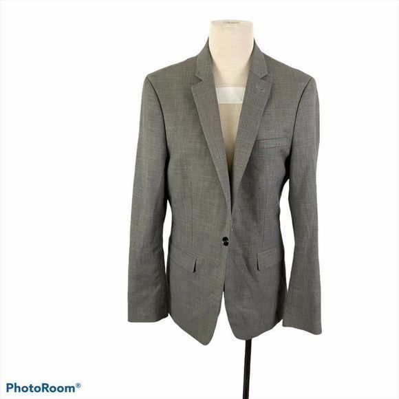 NWOT TOPMAN Grey Blazer - Picture 8 of 8